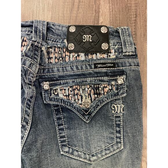 Miss Me Skinny Jeans โ Style JP6095S, VTG 69 (Size 28) - Picture 5 of 7